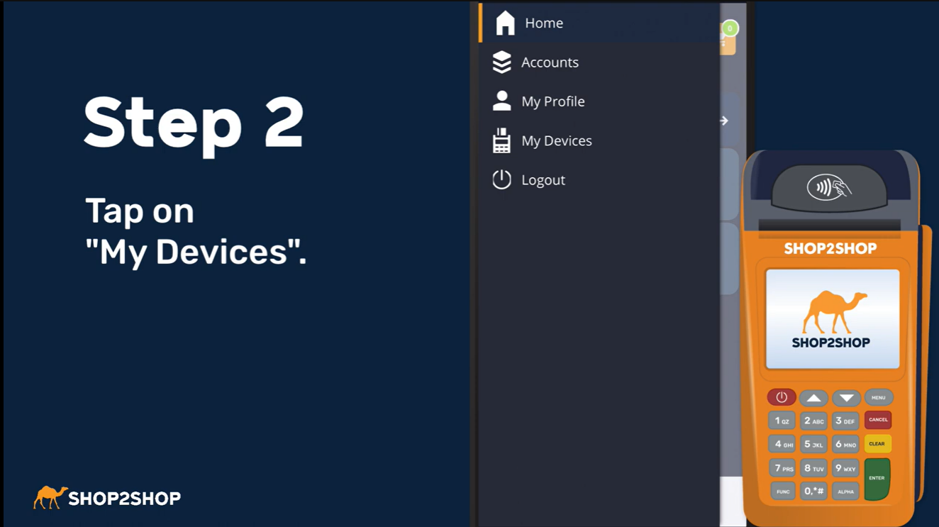 How to Link a device to your Shop2Shop Account – Shop2Shop Help Centre