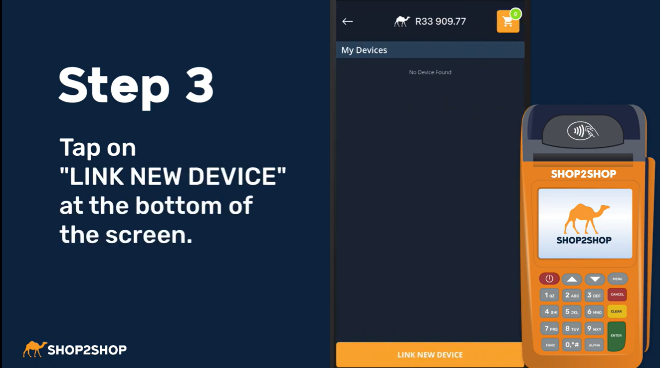 How to Link a device to your Shop2Shop Account – Shop2Shop Help Centre