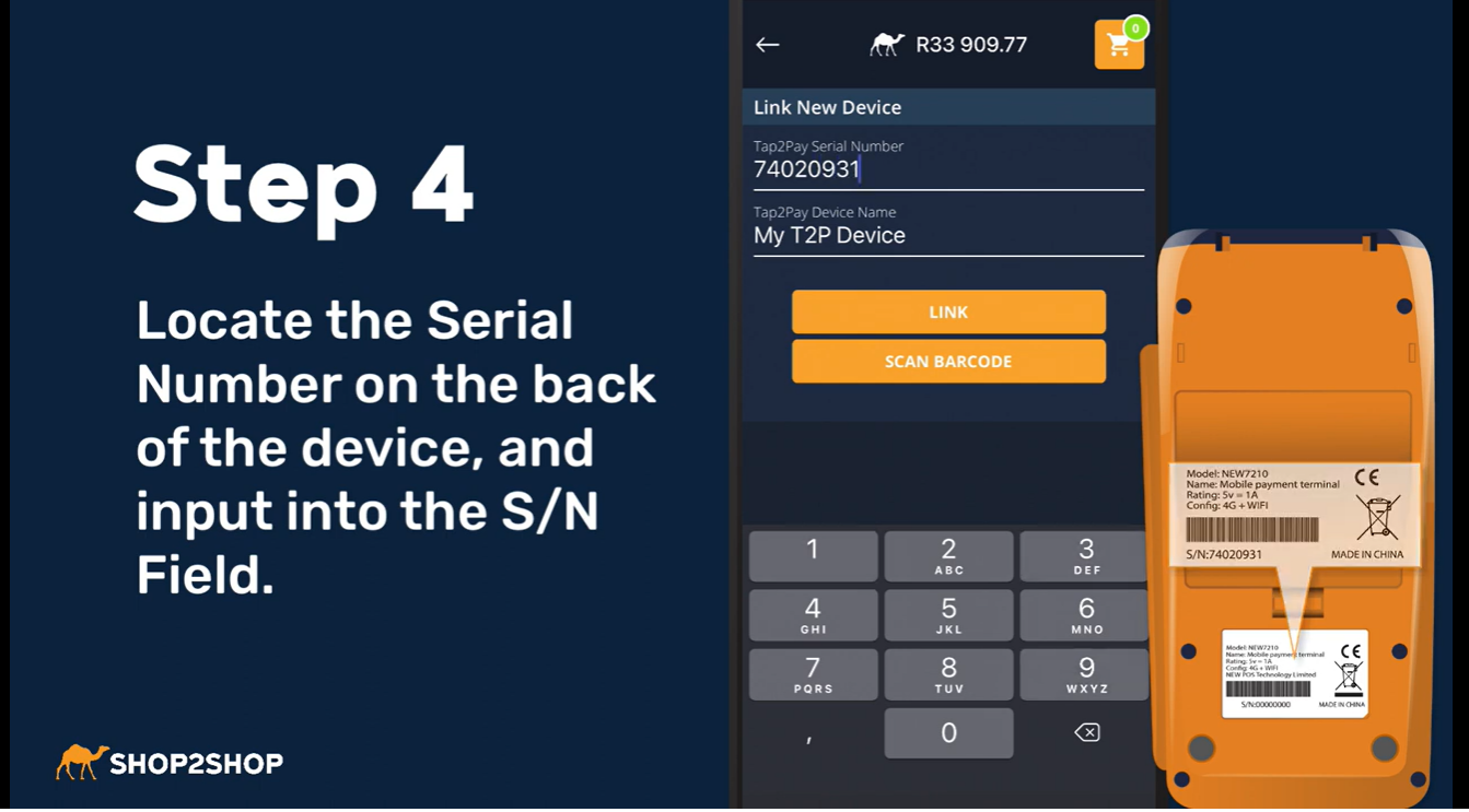 How to Link a device to your Shop2Shop Account – Shop2Shop Help Centre