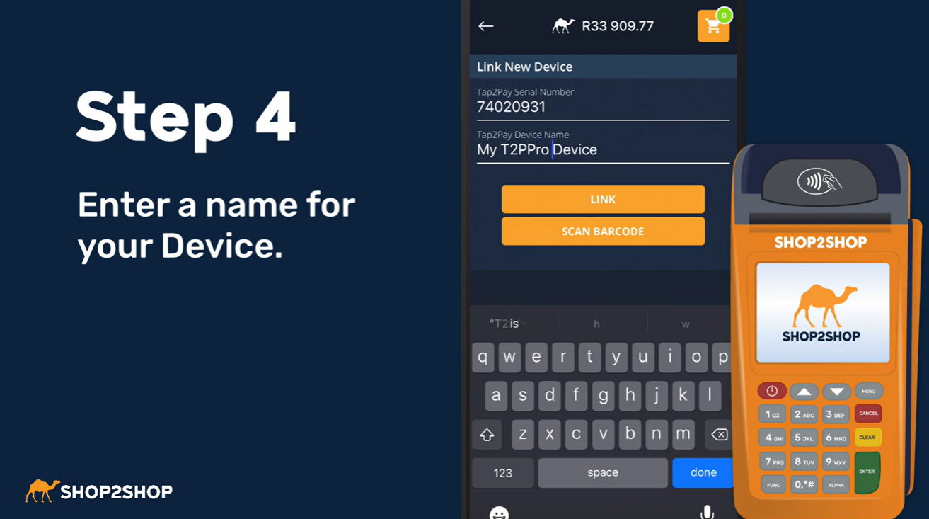 How to Link a device to your Shop2Shop Account – Shop2Shop Help Centre