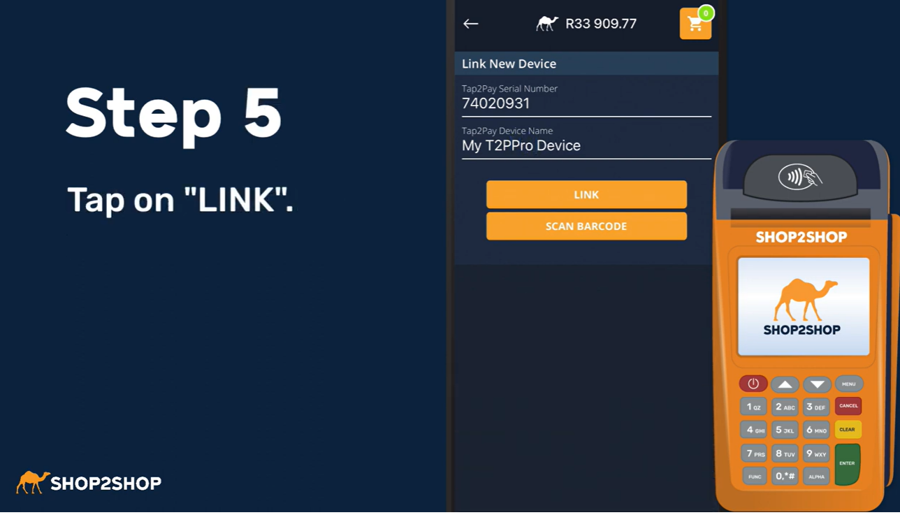 How to Link a device to your Shop2Shop Account – Shop2Shop Help Centre
